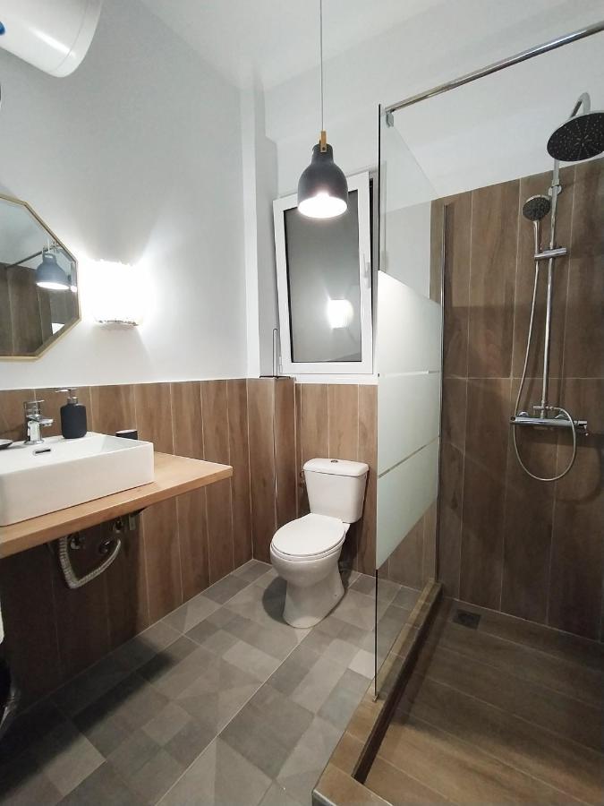 Appartamento Rustic Studio Atene Esterno foto